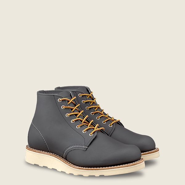 レッド ウィング(Red Wing) 6インチラウンド - ショートブラフレザー ブーツ レディース ストーン JP10348